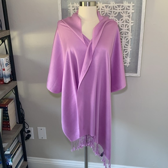 Jones new york super soft scarf/wrap orchid/lavender color - Picture 5 of 6